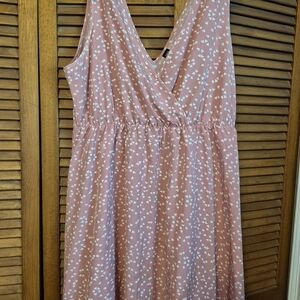 SHEIN Pink Floral Dress
